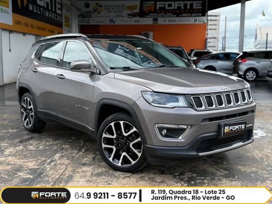 JEEP COMPASS 2.0 16V FLEX LIMITED AUTOMÁTICO JEEP COMPASS 2.0 16V FLEX LIMITED AUTOMÁTICO